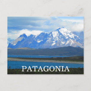 patagonia - bergen briefkaart