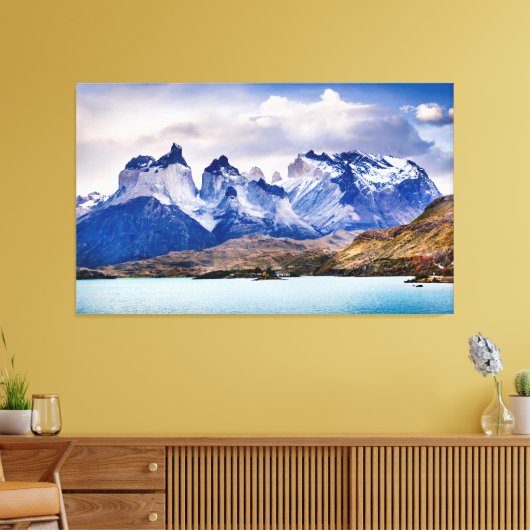 Patagonia Canvas Afdruk (Insitu (Woonkamer))