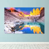 Patagonia Canvas Afdruk (Insitu (Houten vloer))