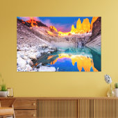 Patagonia Canvas Afdruk (Insitu (Woonkamer))