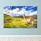 Patagonia Canvas Afdruk (Insitu (Houten vloer))