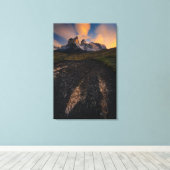 Patagonia Canvas Afdruk (Insitu (Houten vloer))