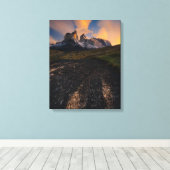 Patagonia Canvas Afdruk (Insitu (Houten vloer))