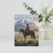 Patagonia Chile Briefkaart (Staand voorkant)