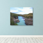 Patagonia Chili Canvas Afdruk (Insitu (Houten vloer))