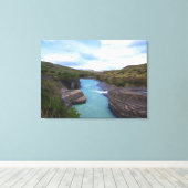 Patagonia Chili Canvas Afdruk (Insitu (Houten vloer))