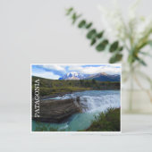 patagonia-herfsten briefkaart (Staand voorkant)