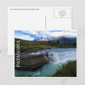 patagonia-herfsten briefkaart (Voorkant / Achterkant)