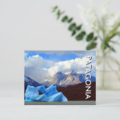 patagonia iceberg briefkaart (Staand voorkant)