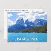 patagonia lago - bergen briefkaart (Voorkant / Achterkant)