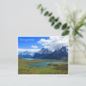 patagonia lago briefkaart (Staand voorkant)