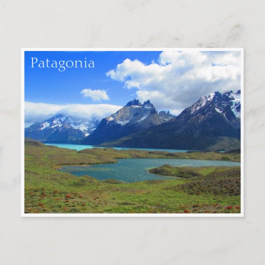 patagonia lago briefkaart (Voorkant)