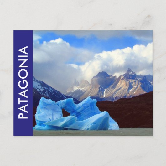 patagonia lago gray briefkaart (Voorkant)