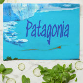 Patagonia South America Glacier and Mountains Theedoek (Gevouwen)