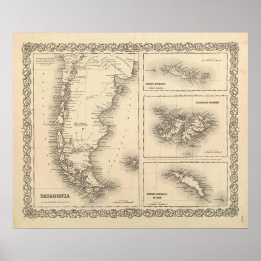 Patagonia South Orkney of Powell's Group Poster (Voorkant)