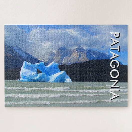 patagonia strand iceberg legpuzzel (Horizontaal)