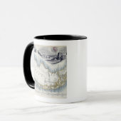 Patagonia, uit een reeks Wereldkaarten gepubliceer Mok (Voorkant links)