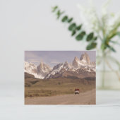 Patagonia, weg naar El Chaltén Briefkaart (Staand voorkant)
