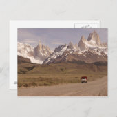 Patagonia, weg naar El Chaltén Briefkaart (Voorkant / Achterkant)
