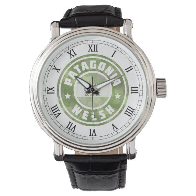 Patagonia Welsh Camo Flag Horloge (Voorkant)