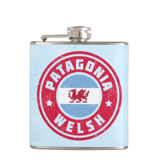 Patagonia Welsh Flag Hipflask Heupfles (Voorkant)