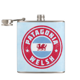 Patagonia Welsh Flag Hipflask Heupfles
