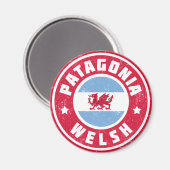 Patagonia Welsh Flag Magneet (Voorkant / Achterkant)