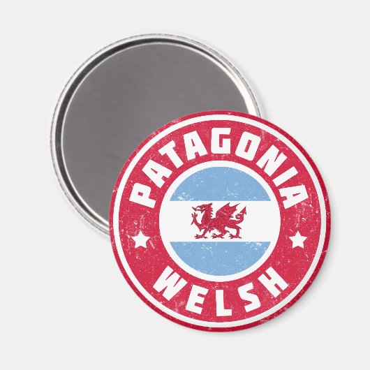 Patagonia Welsh Flag Magneet (Voorkant / Achterkant)