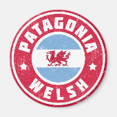 Patagonia Welsh Flag Magneet (Voorkant)