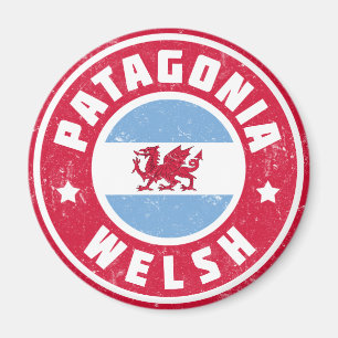 Patagonia Welsh Flag Magneet