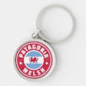 Patagonia Welsh Flag Sleutelhanger (Voorkant)