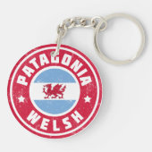 Patagonia Welsh Flag Sleutelhanger (Achterkant)