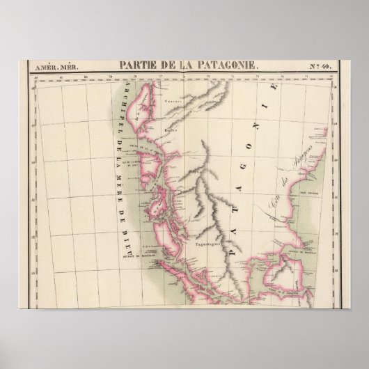 Patagonia, Zuid-Amerika 40 Poster (Voorkant)