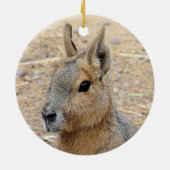 PATAGONIAN MARA KERAMISCH ORNAMENT (Achterkant)
