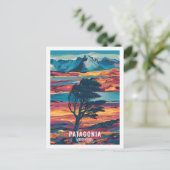 Patagonië Argentinië Beroemde Reisplaats Briefkaart (Staand voorkant)
