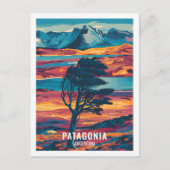 Patagonië Argentinië Beroemde Reisplaats Briefkaart (Voorkant)