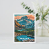 Patagonië Argentinië Beroemde Reisplaats Briefkaart (Staand voorkant)
