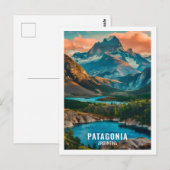 Patagonië Argentinië Beroemde Reisplaats Briefkaart (Voorkant / Achterkant)