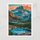 Patagonië Argentinië Beroemde Reisplaats Briefkaart (Voorkant)