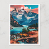 Patagonië Argentinië Beroemde Reisplaats Briefkaart (Voorkant)