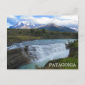 patagonië - bergwateren briefkaart (Voorkant)