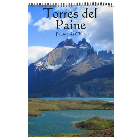 Patagonië Chili Kalender (Hoes)