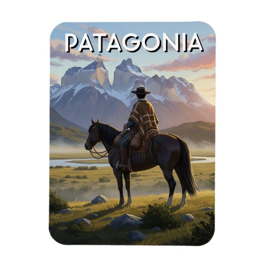 Patagonië Chili Magneet (Verticaal)