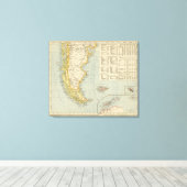 Patagonië en Argentinië Canvas Afdruk (Insitu (Houten vloer))