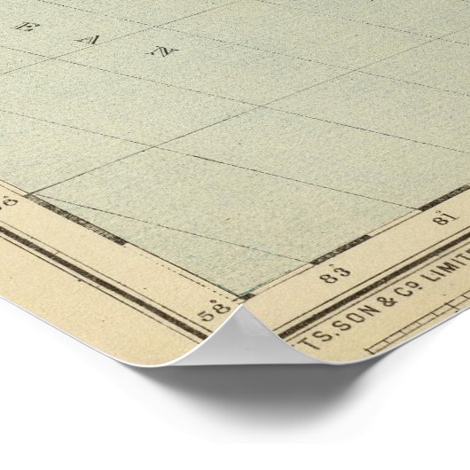 Patagonië en Argentinië Poster (Hoek)