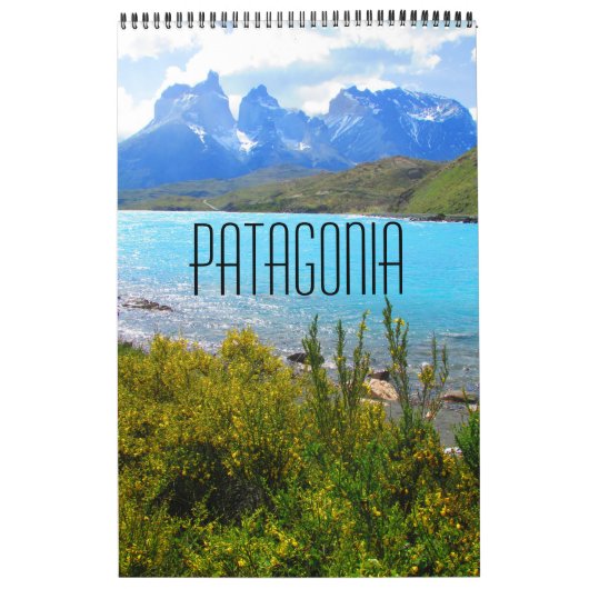 Patagonië Zuid-Amerika Kalender (Hoes)