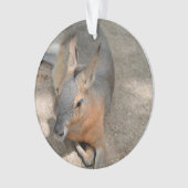 patagonisch ijzingdier ornament (voorkant)