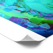 Patanjali Bleu Poster (Hoek)