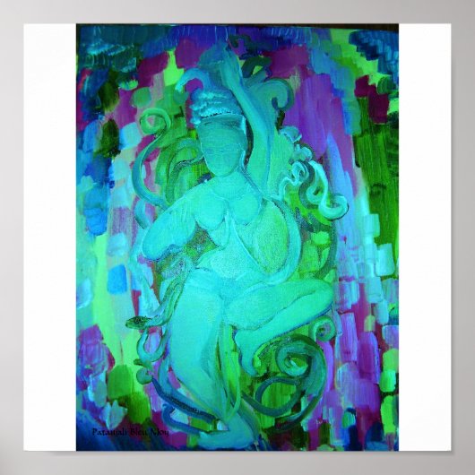 Patanjali Bleu Poster (Voorkant)