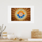 Patanjali Yoga Poster (Keuken)